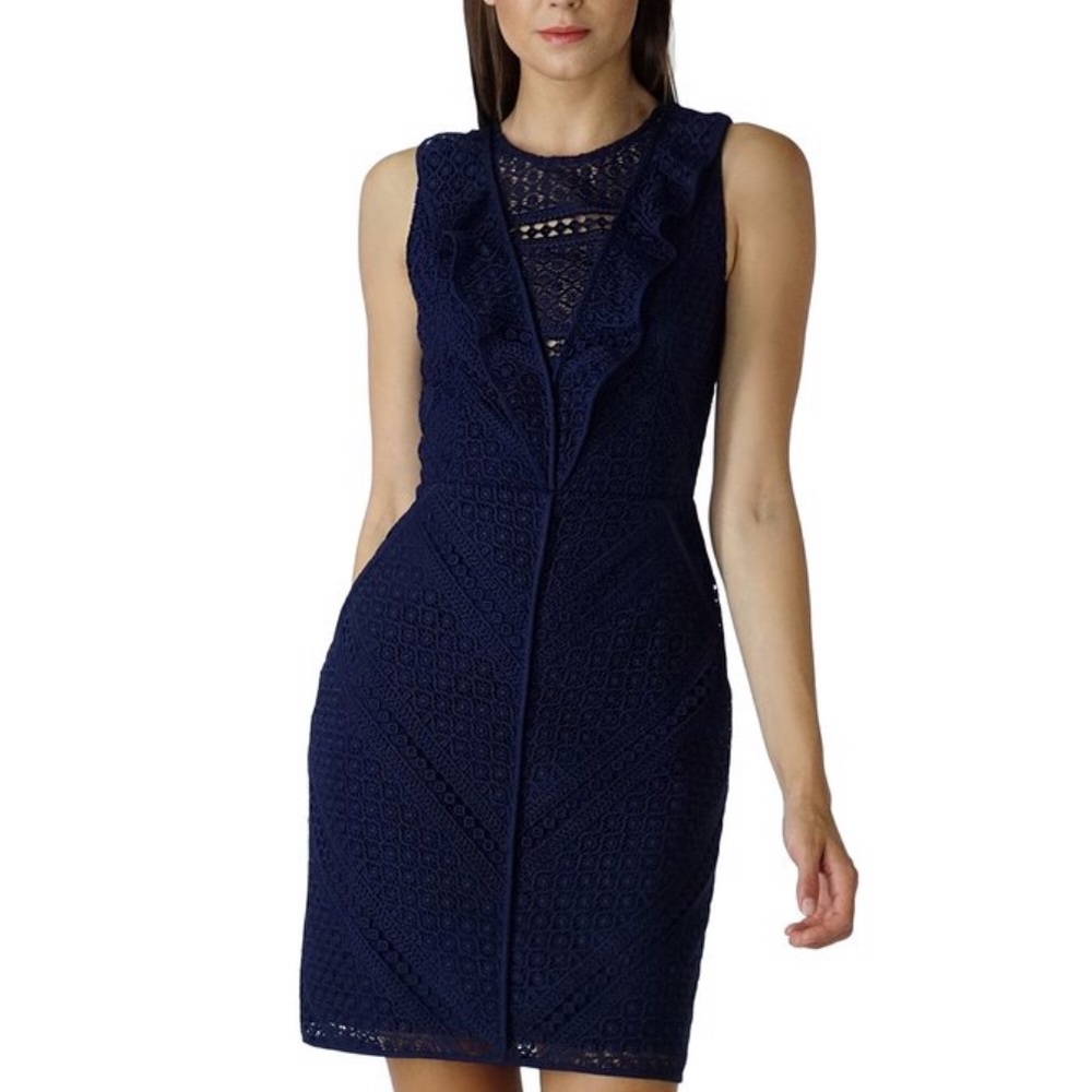 Adelyn Rae ‘Maxine’ Lace Sheath Dress